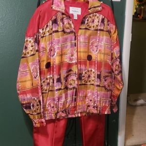 Oleg Cassini 2pc jogger set